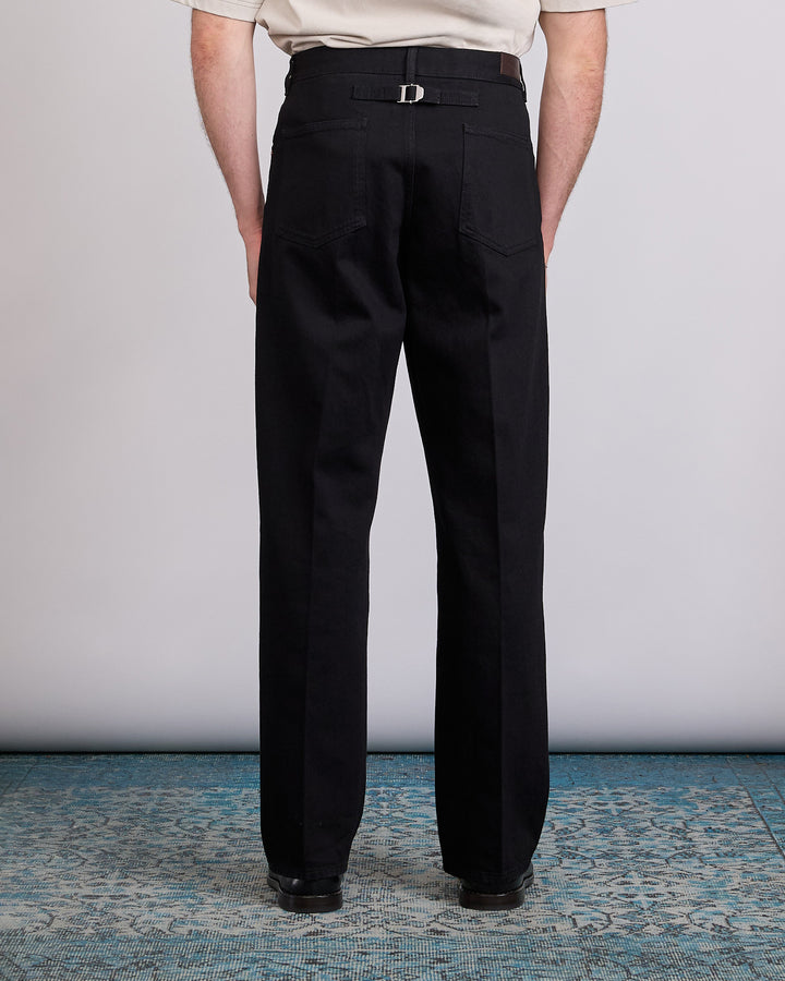 LEMAIRE Selvedge Denim 5-Pocket Pant Black