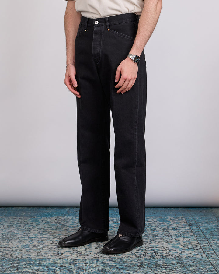 LEMAIRE Selvedge Denim 5-Pocket Pant Rinse Black