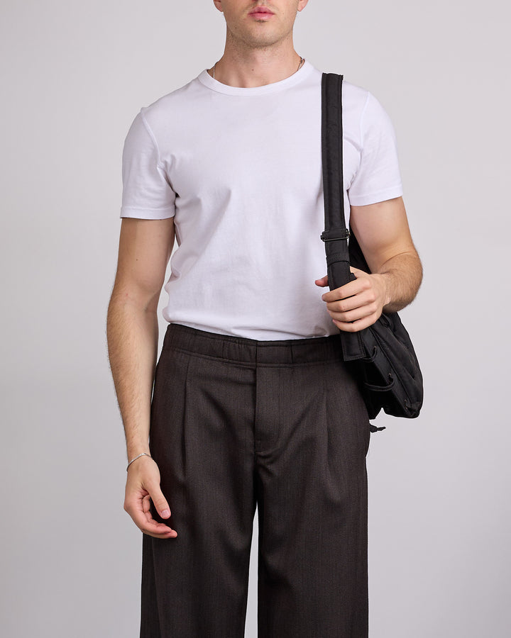 LEMAIRE Soft Game Bag Medium Dark Chocolate