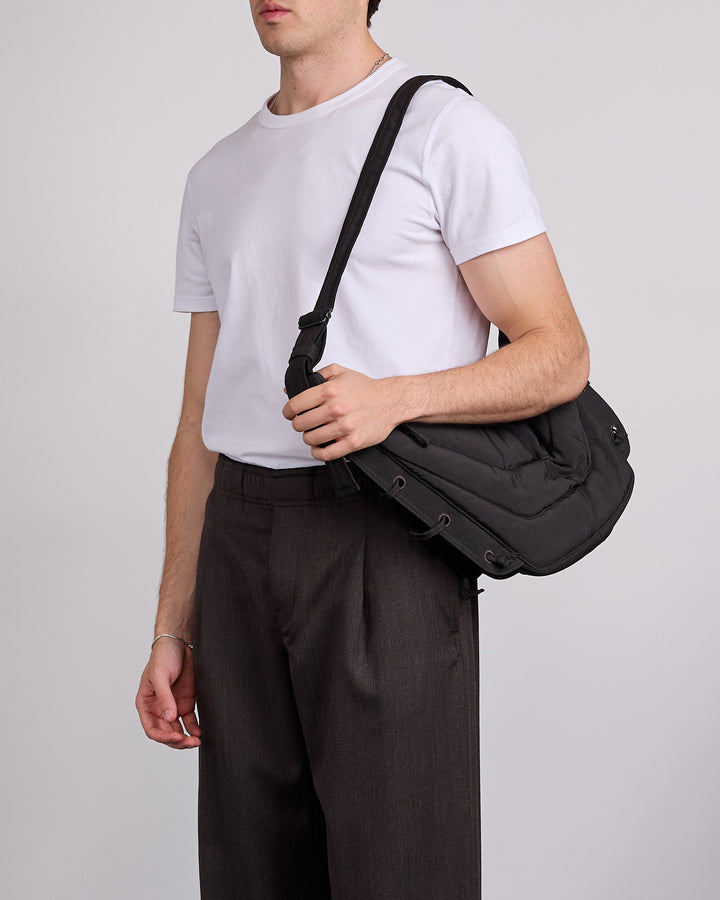 LEMAIRE Soft Game Bag Medium Dark Chocolate