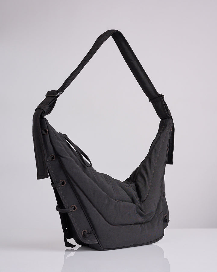 LEMAIRE Soft Game Bag Medium Dark Chocolate