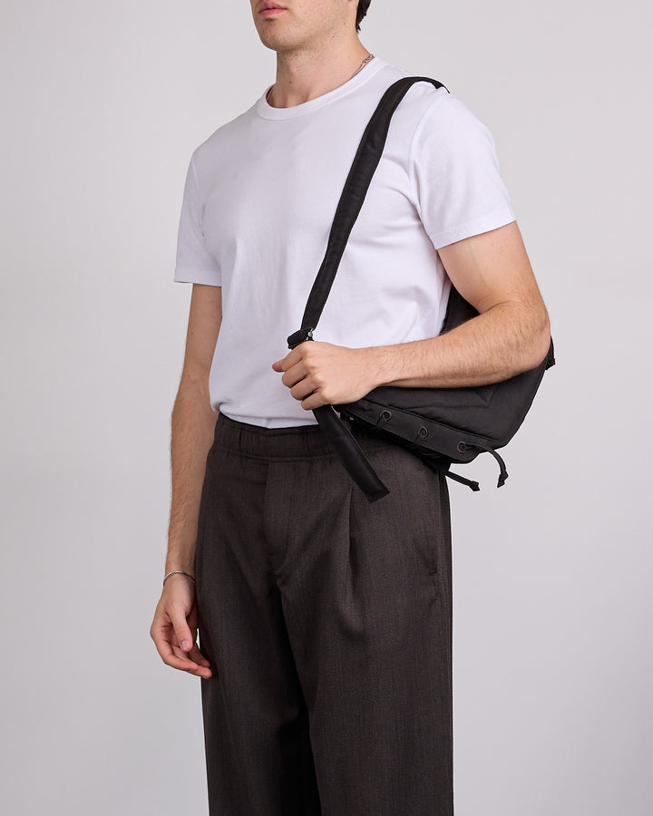 LEMAIRE Soft Game Bag Small Dark Chocolate