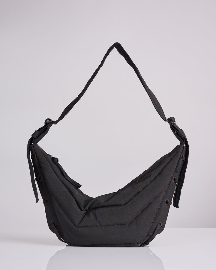 LEMAIRE Soft Game Bag Small Dark Chocolate