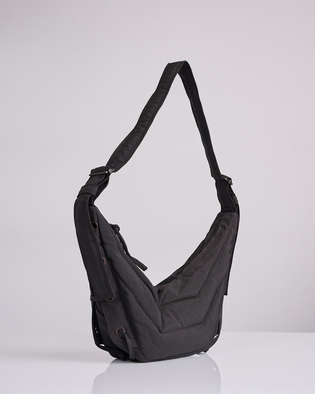 LEMAIRE Soft Game Bag Small Dark Chocolate