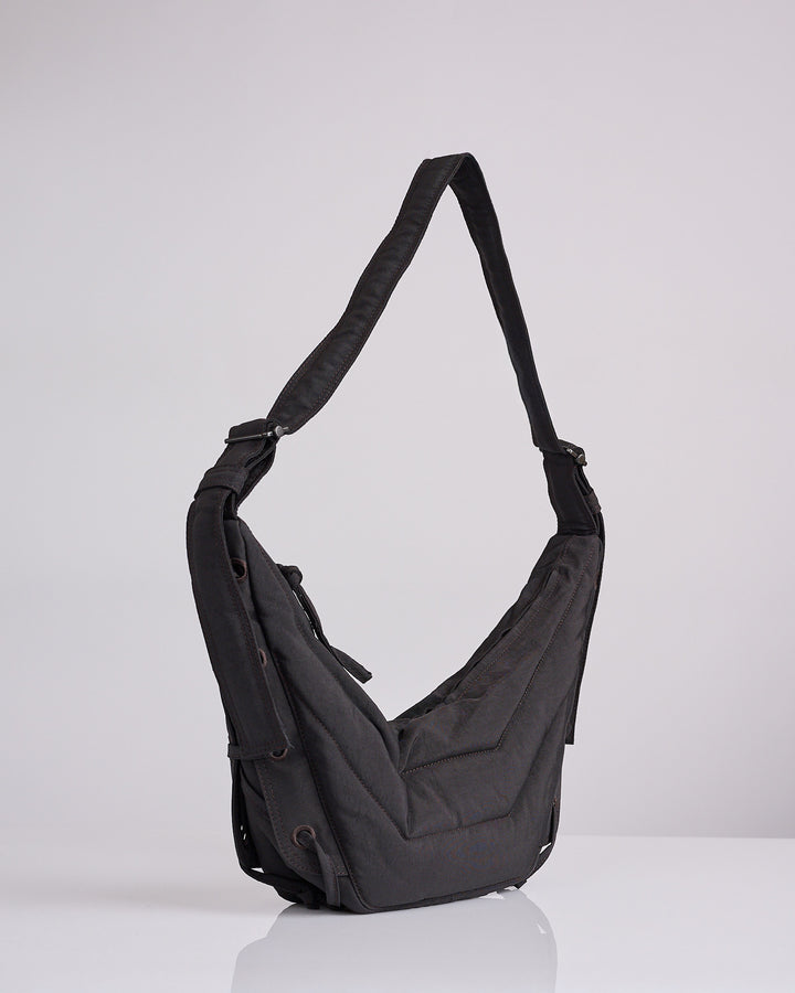 LEMAIRE Soft Game Bag Small Dark Chocolate