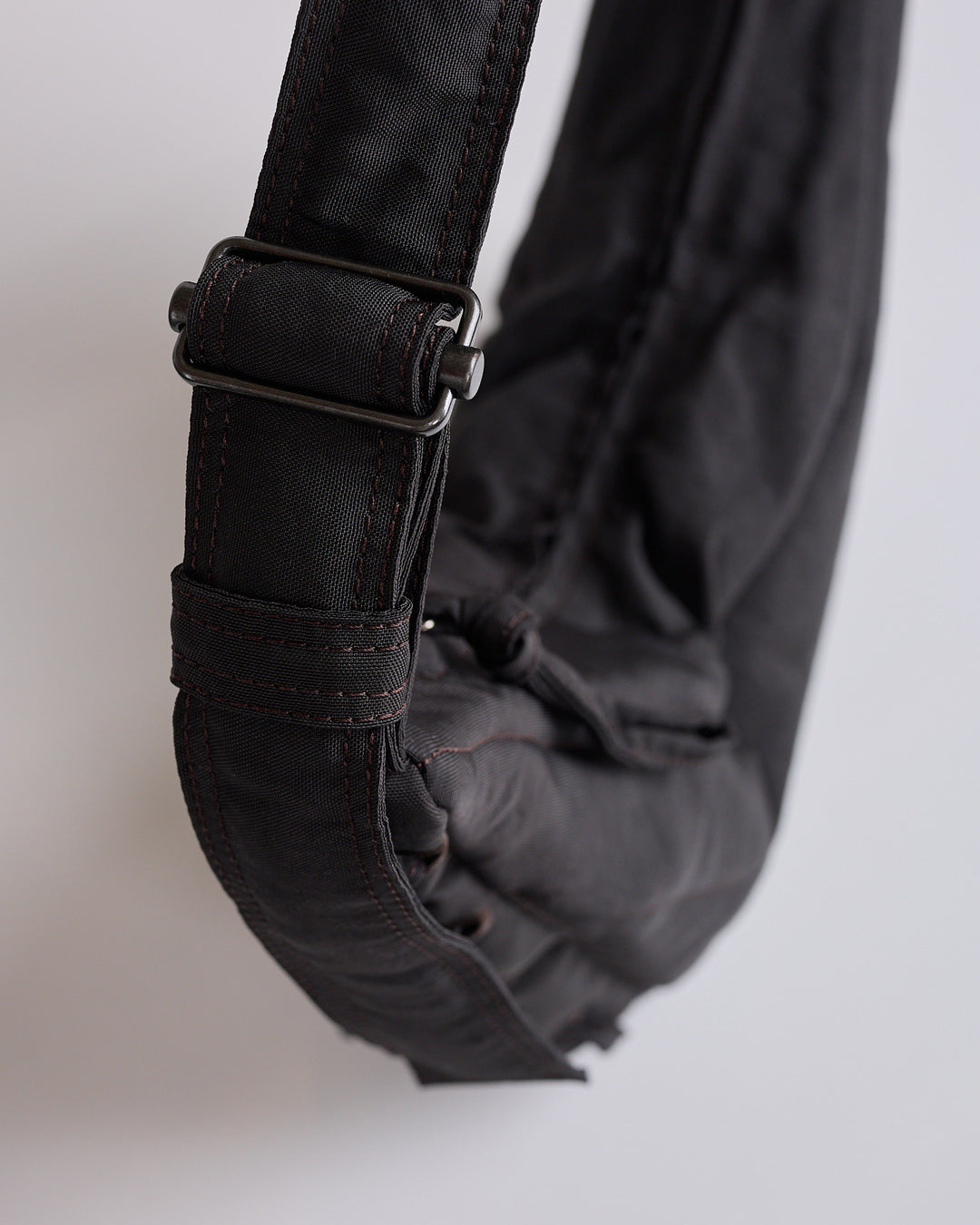 LEMAIRE Soft Game Bag Small Dark Chocolate