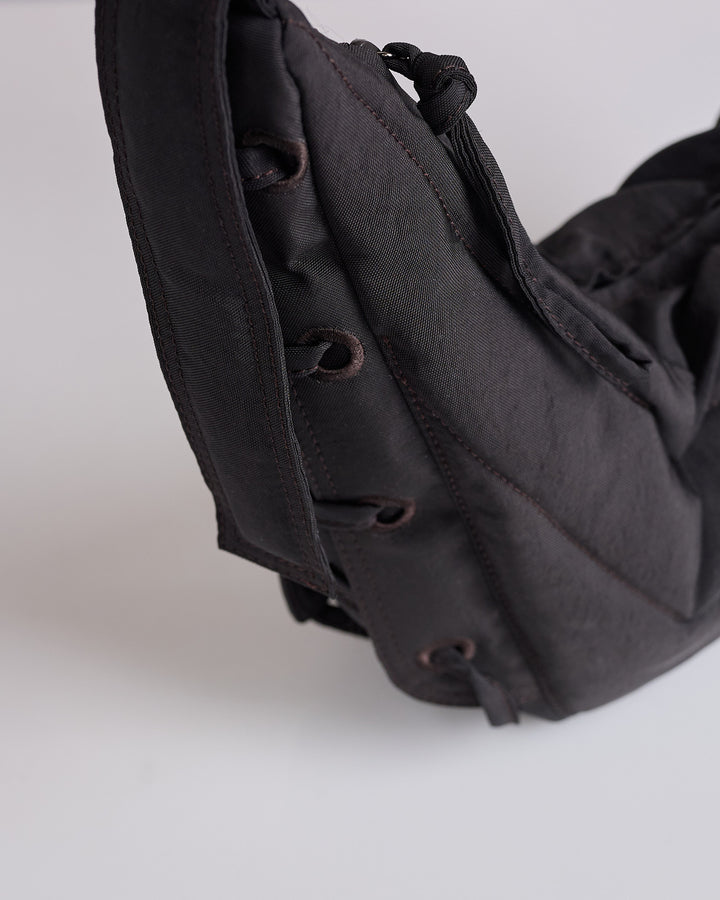 LEMAIRE Soft Game Bag Small Dark Chocolate