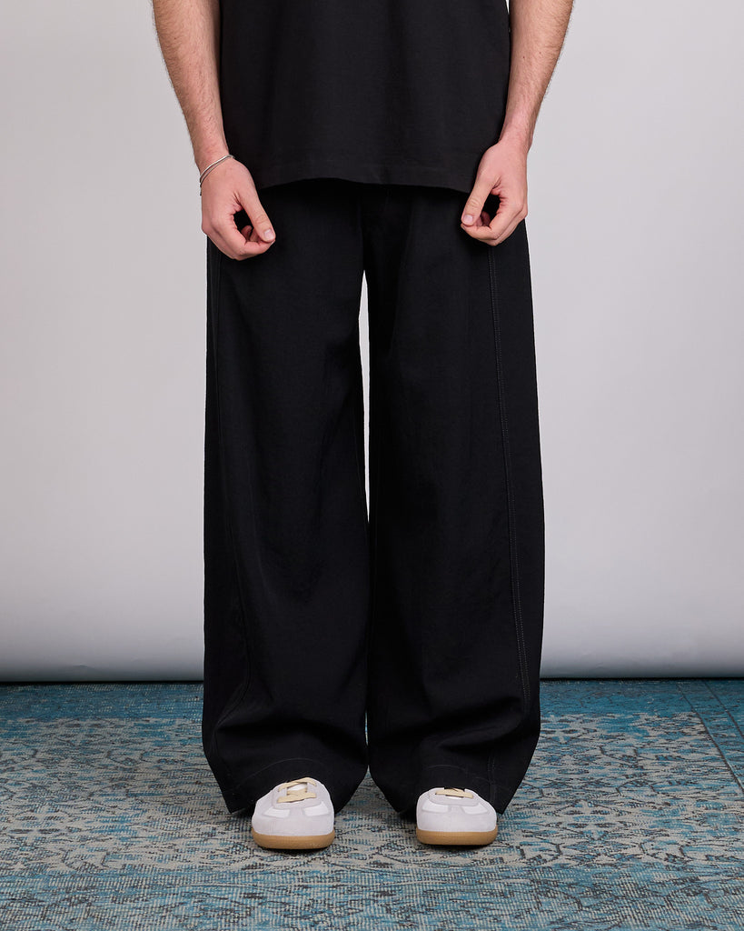 R.2　LEMAIRE パース　黒　ブラック LEMAIRESoftWoolTwillMaxiUtilit