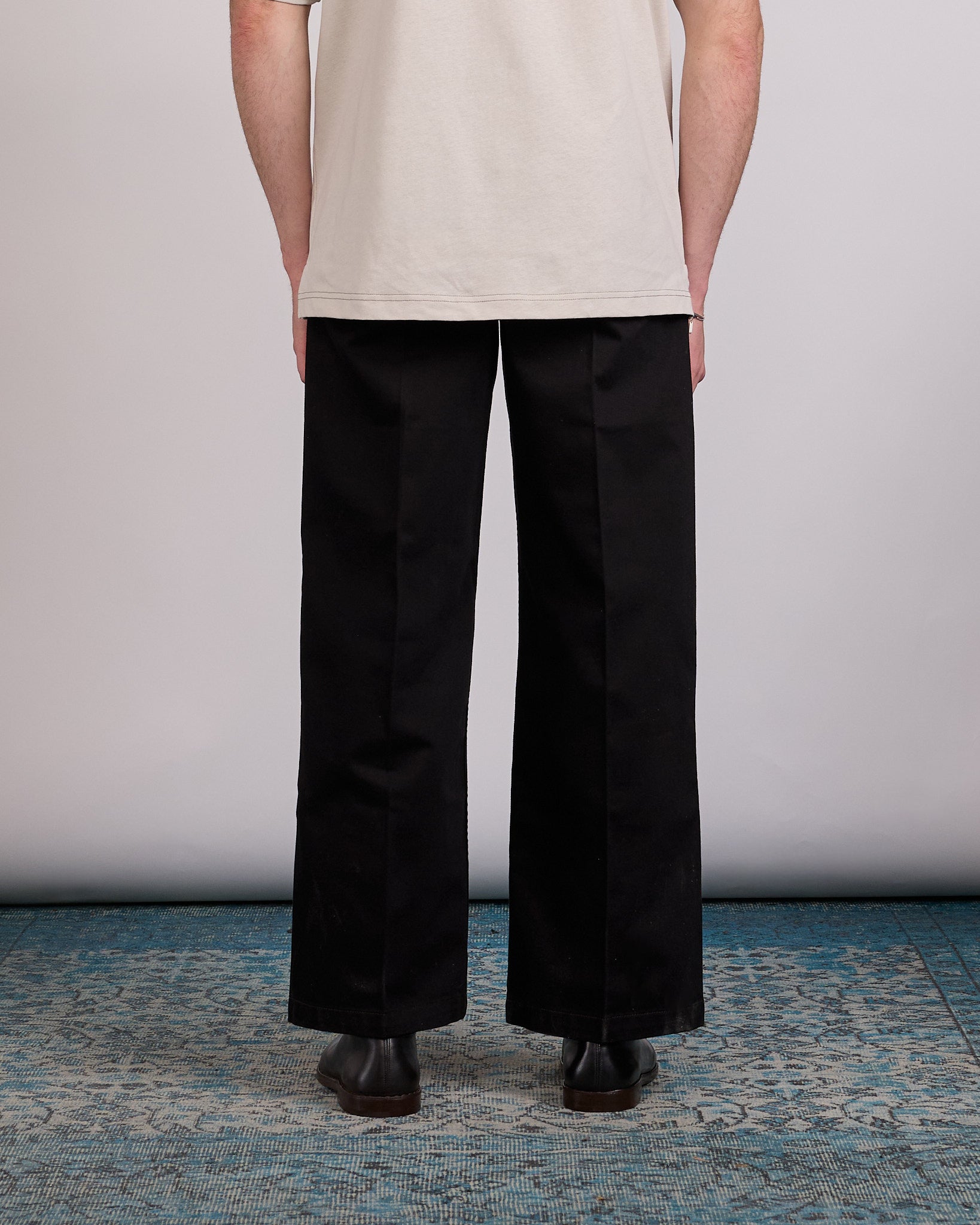 LEMAIRE Wide Pant Denim Black – LESS 17