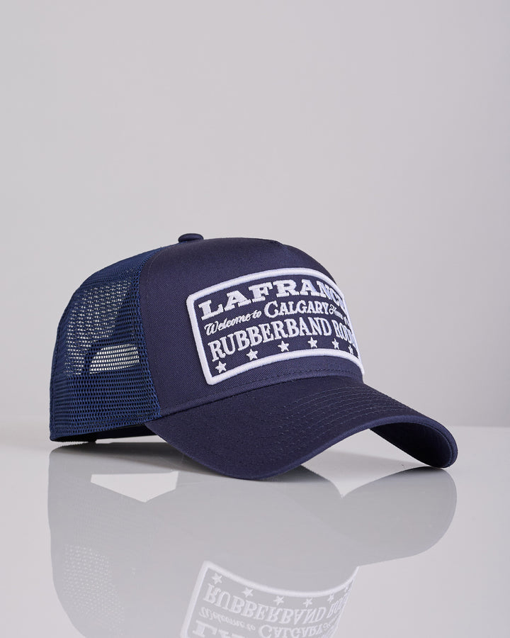 LaFrance Calgary Mesh Trucker Hat Navy