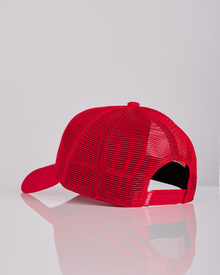 LaFrance Calgary Mesh Trucker Hat Red