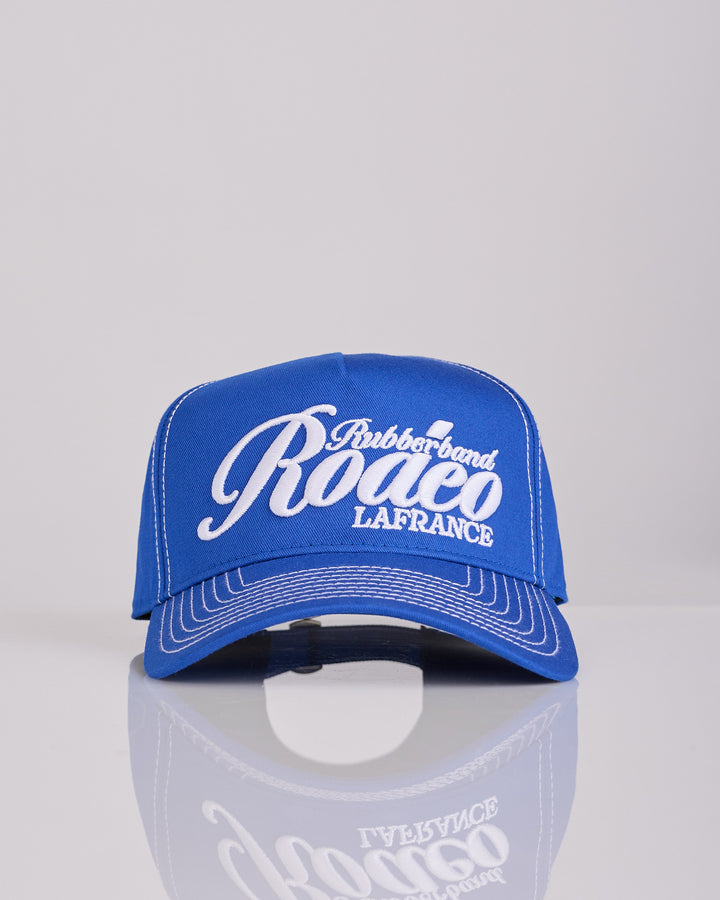 LaFrance Rubberband Rodeo Hat Topstitch Blue
