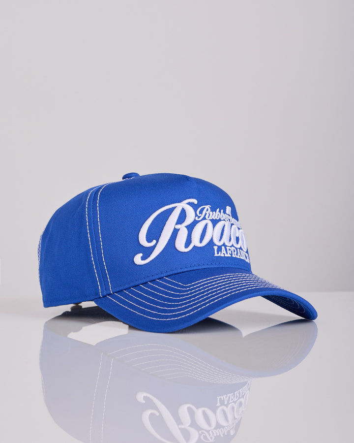 LaFrance Rubberband Rodeo Hat Topstitch Blue