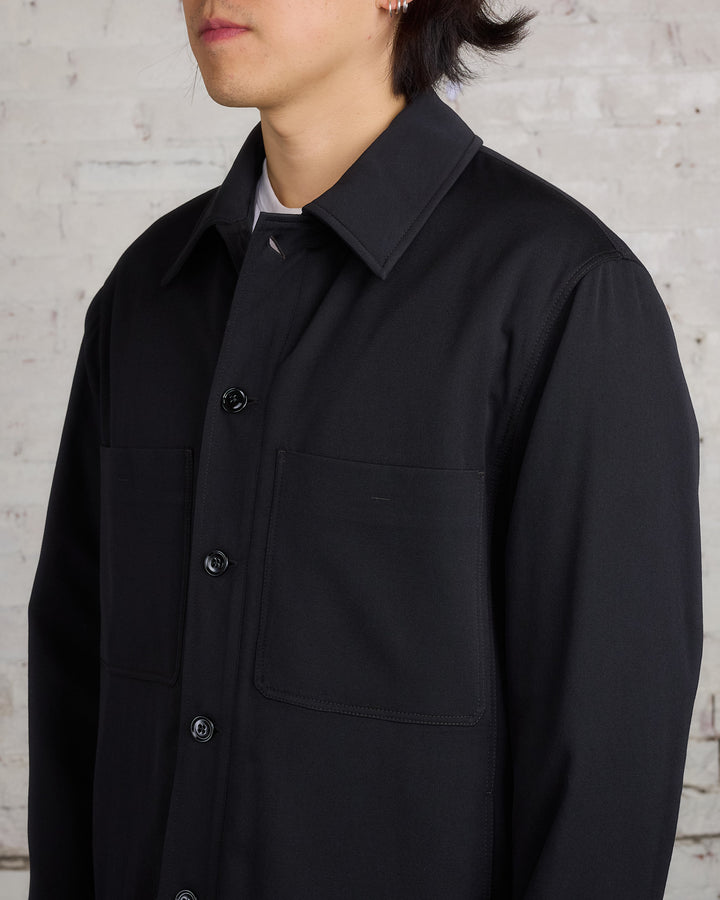 Lemaire Wadded Facing Blouson Jacket Black