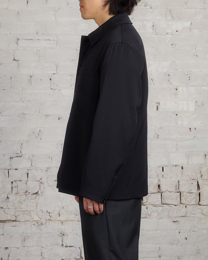 Lemaire Wadded Facing Blouson Jacket Black