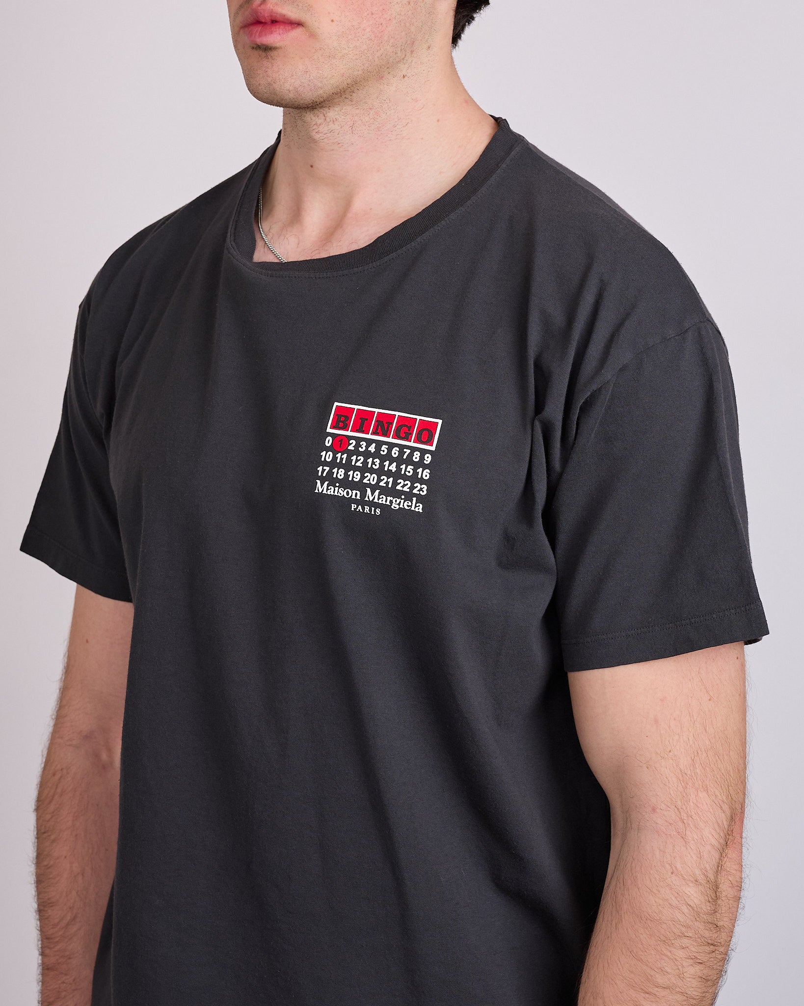 Maison Margiela Bingo T-Shirt Carbon – LESS 17
