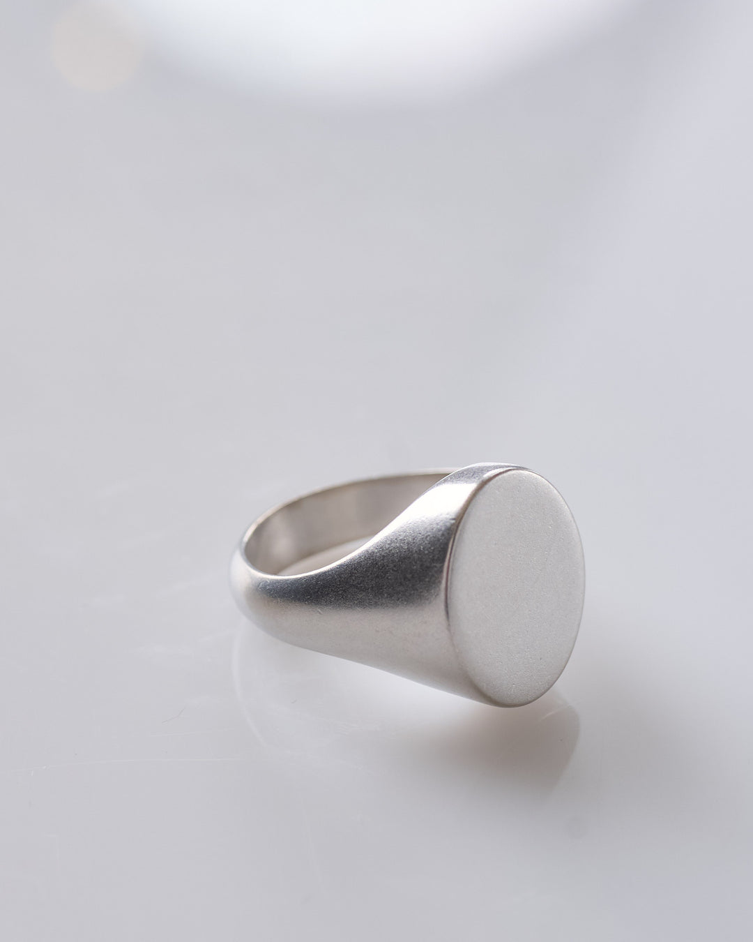 Maison Margiela Chevalier Signet Ring Silver