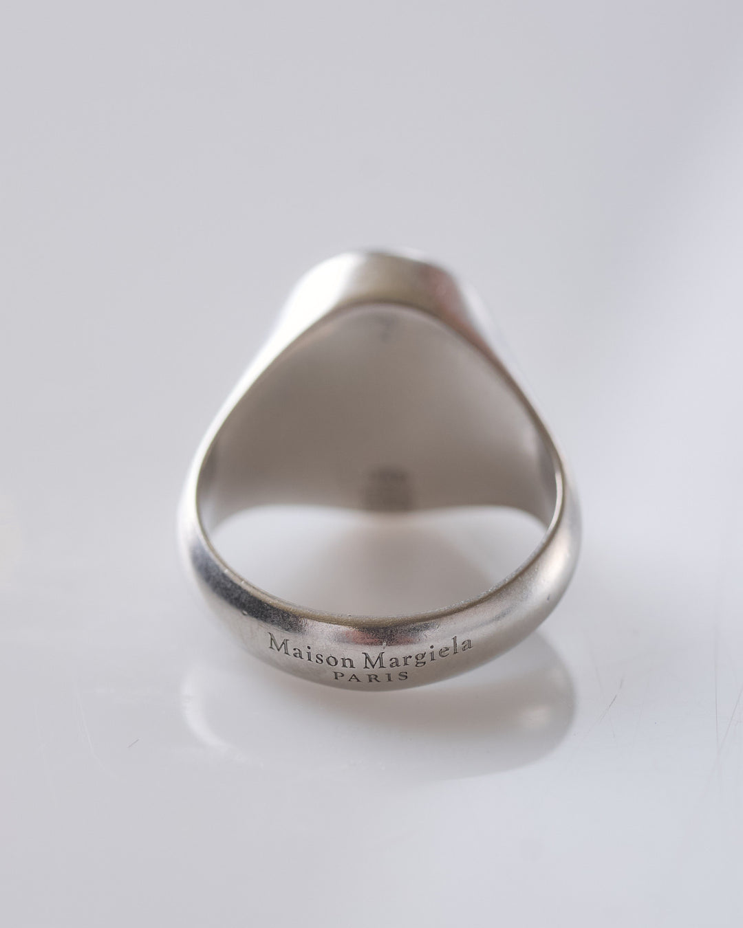 Maison Margiela Chevalier Signet Ring Silver