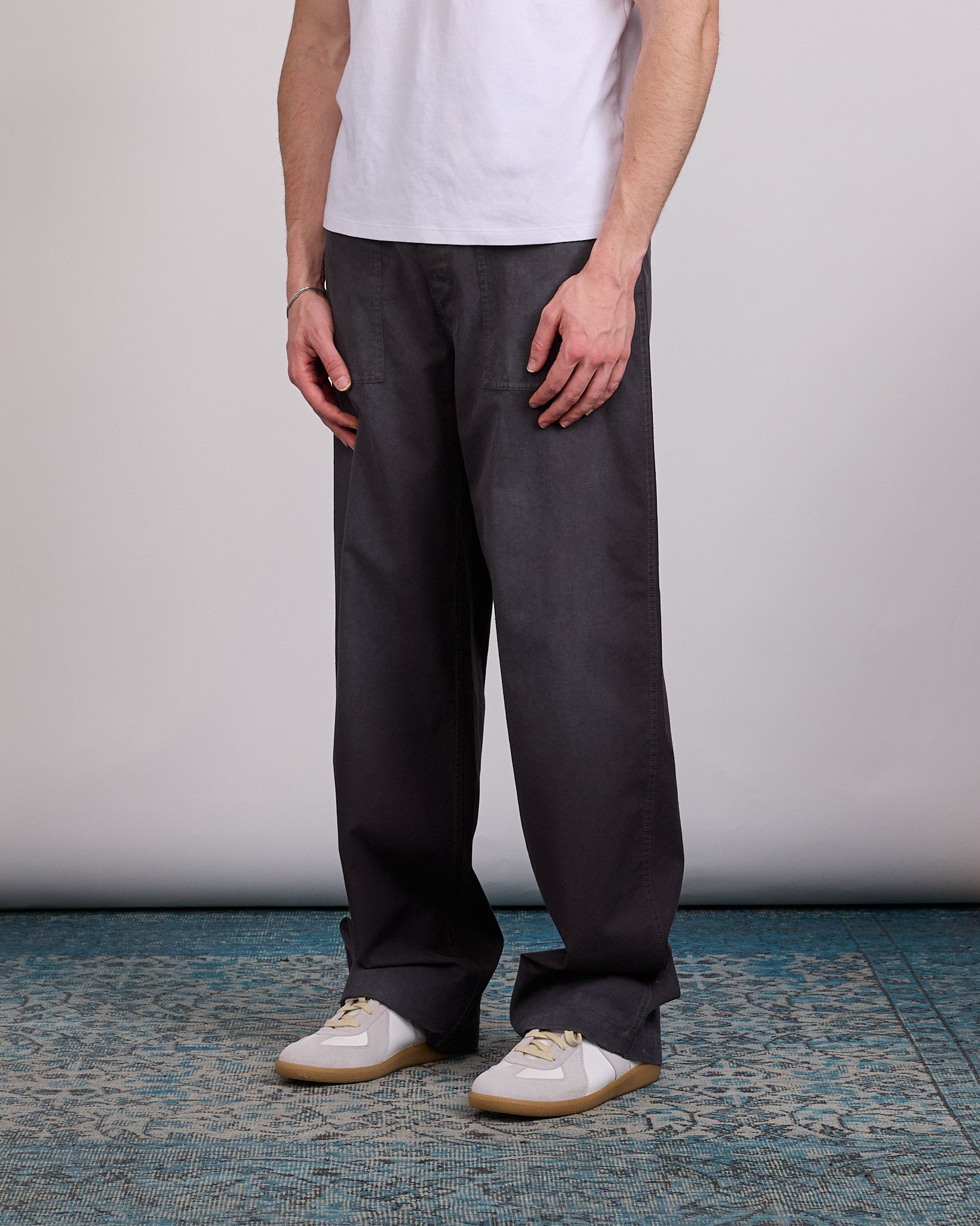 Maison Margiela Field Trouser Washed Black – LESS 17