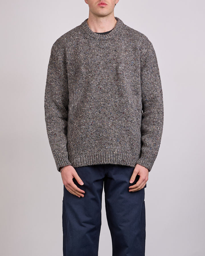 Maison Margiela Gauge 3 Brushed Sweater Grey