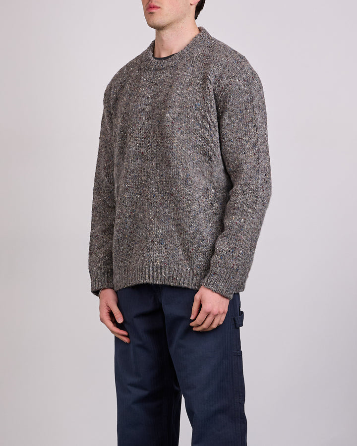 Maison Margiela Gauge 3 Brushed Sweater Grey