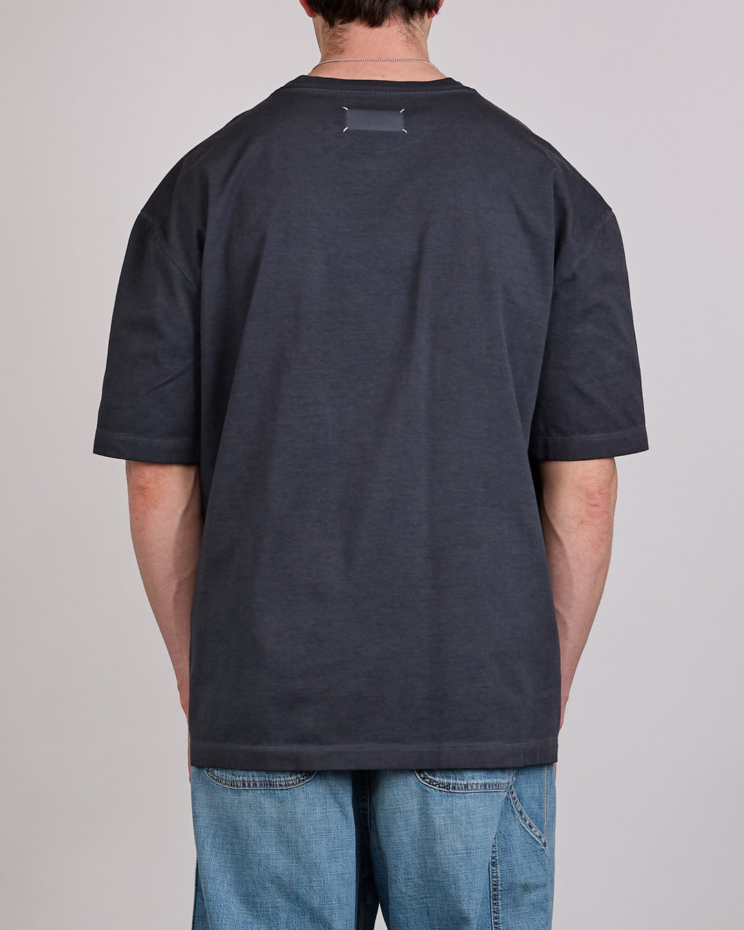 Maison Margiela Heavy Jersey Garment Dyed T-Shirt Anthracite