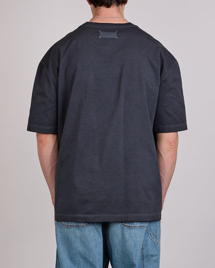 Maison Margiela Heavy Jersey Garment Dyed T-Shirt Anthracite