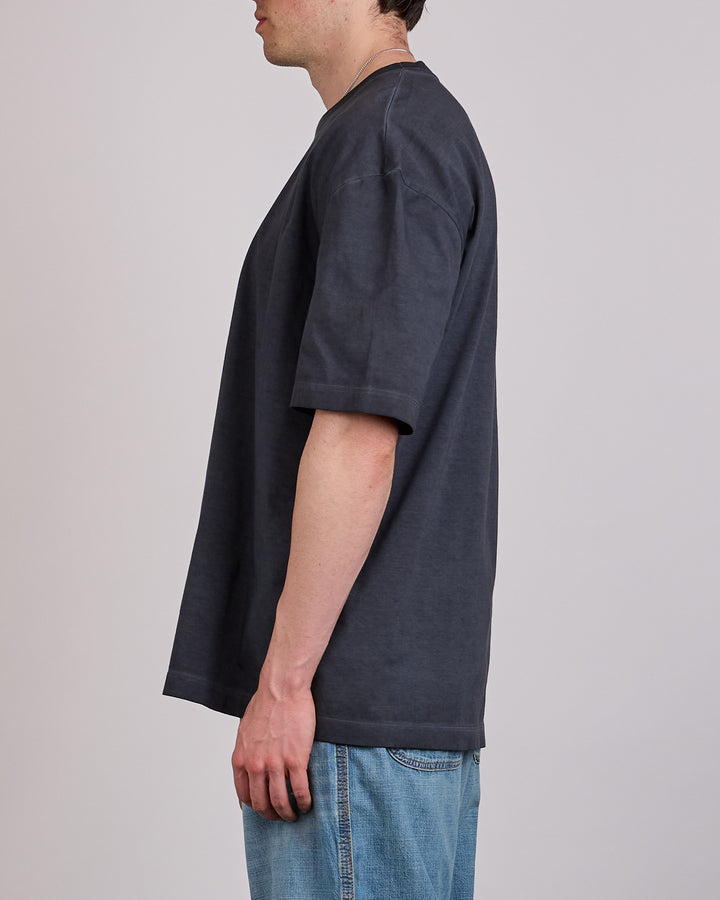 Maison Margiela Heavy Jersey Garment Dyed T-Shirt Anthracite