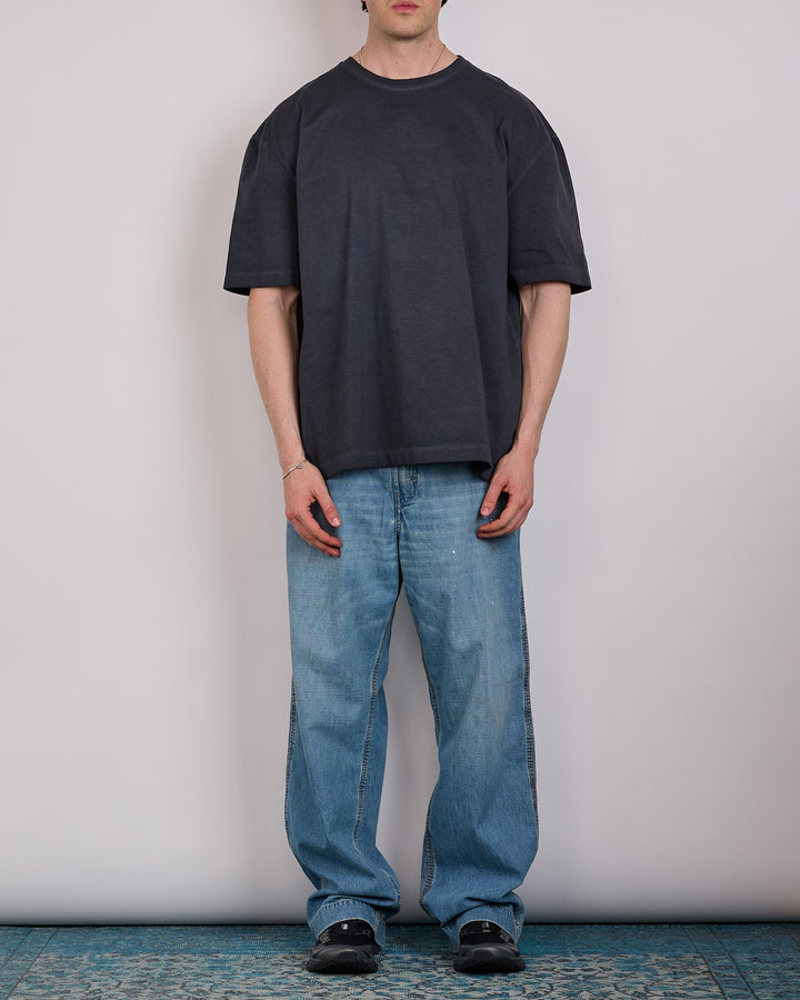 Maison Margiela Heavy Jersey Garment Dyed T-Shirt Anthracite