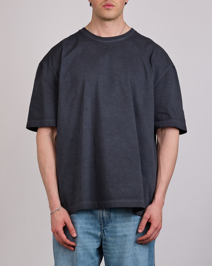 Maison Margiela Heavy Jersey Garment Dyed T-Shirt Anthracite