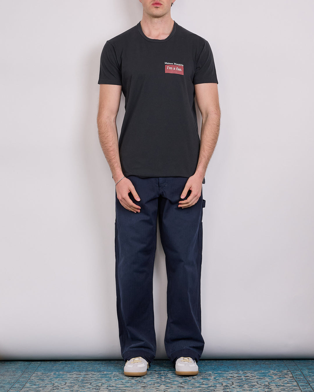 Maison Margiela I'm a Fan T-Shirt Charcoal