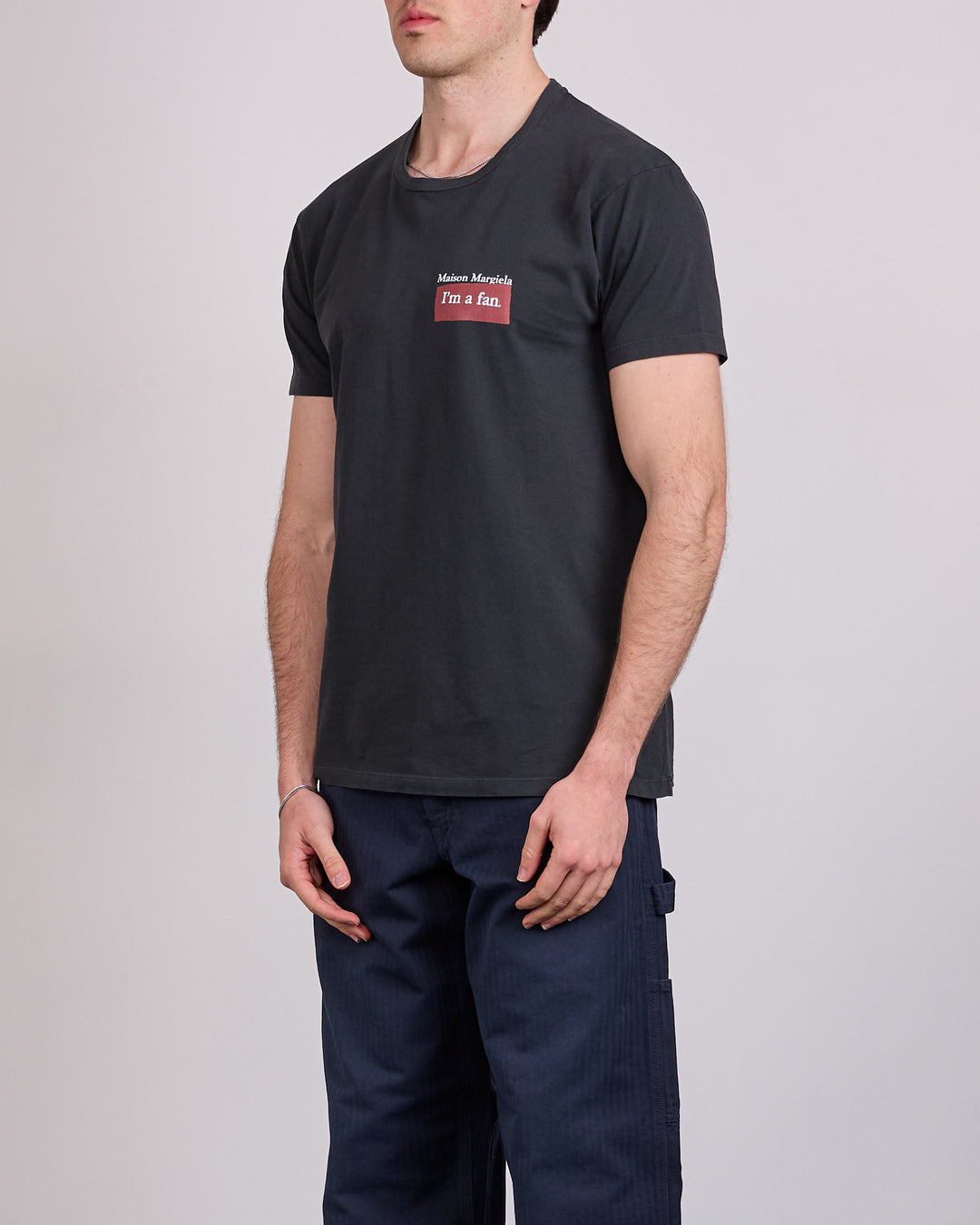 Maison Margiela I'm a Fan T-Shirt Charcoal