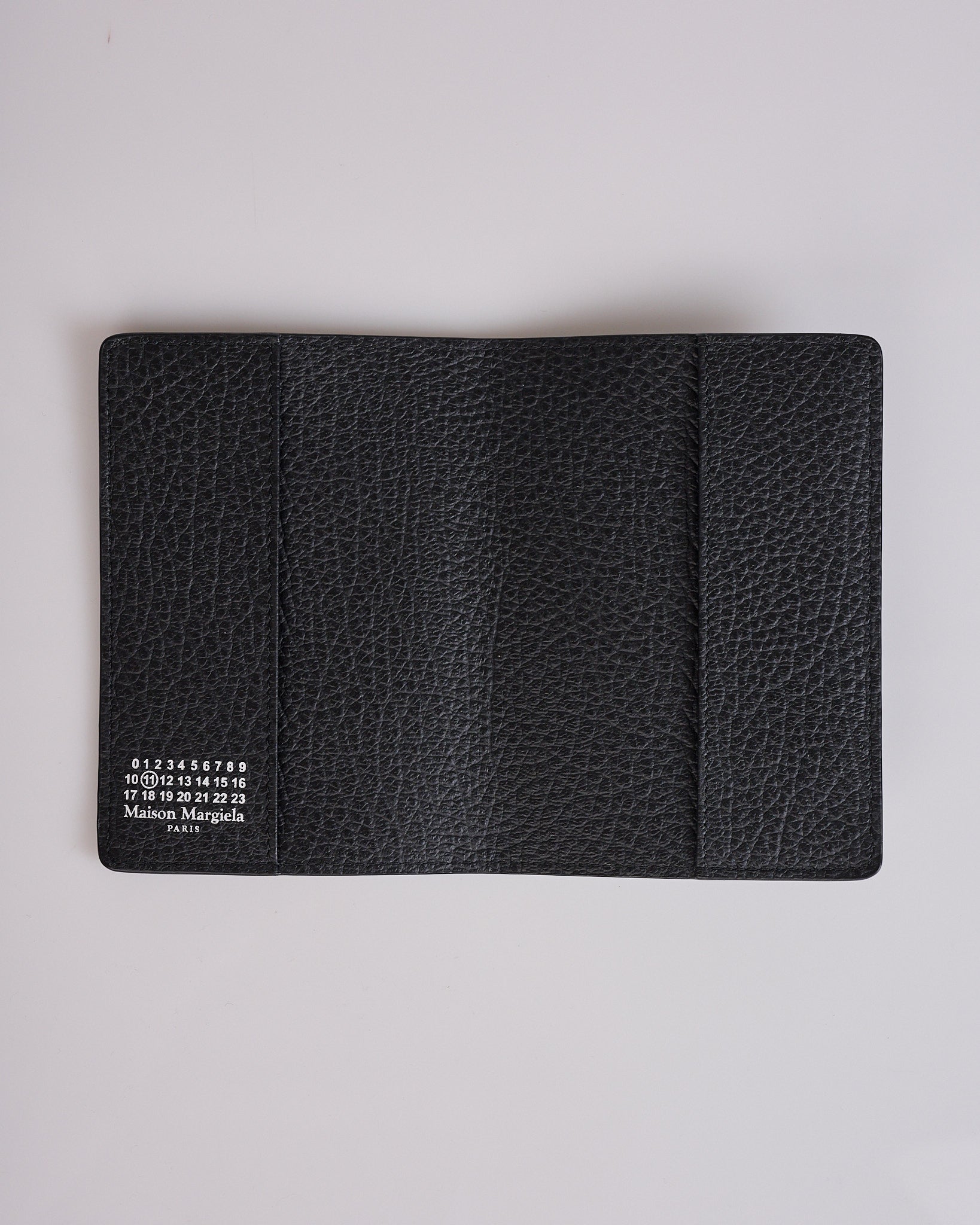 Maison Margiela Leather Passport Holder Black – LESS 17