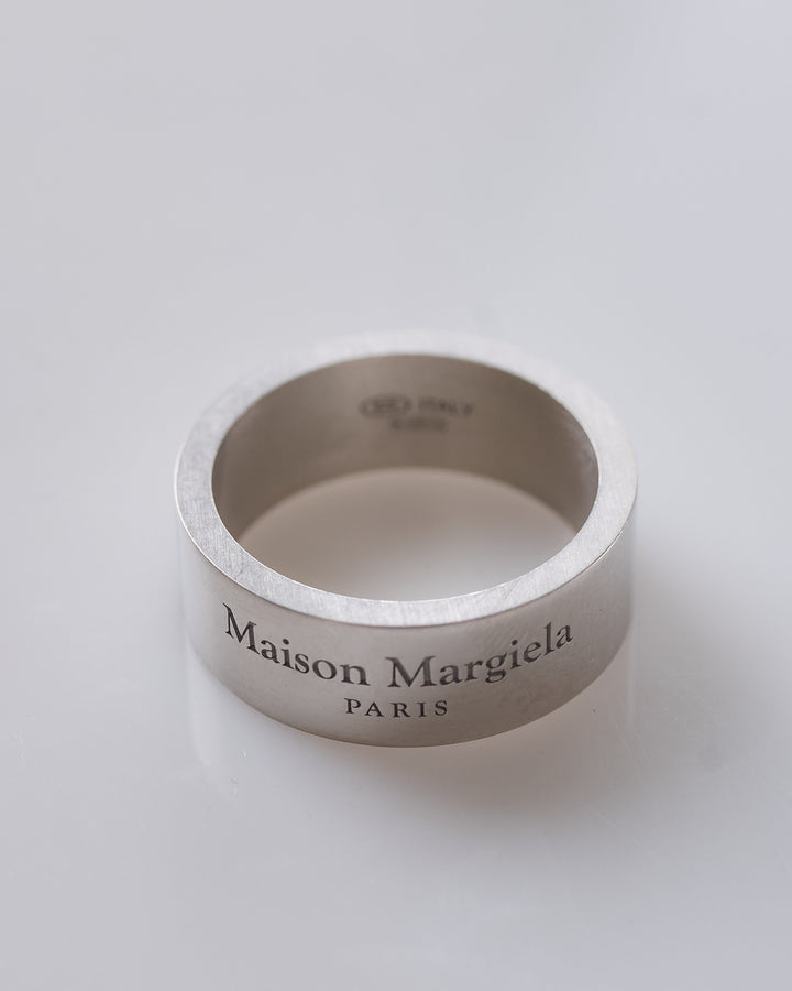 Maison Margiela Logo Reference 8mm Ring Silver