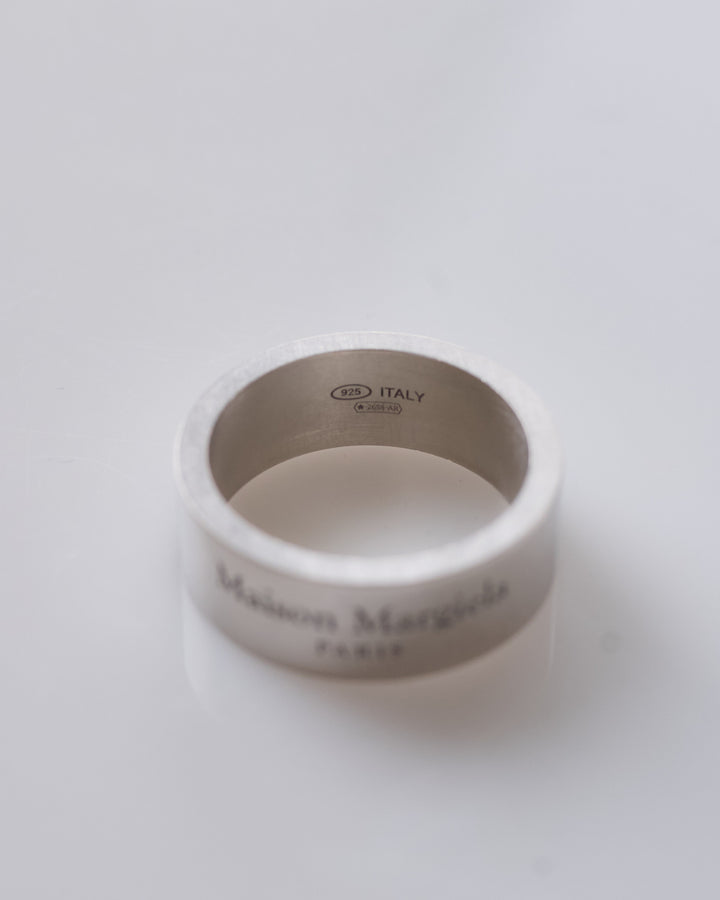 Maison Margiela Logo Reference 8mm Ring Silver