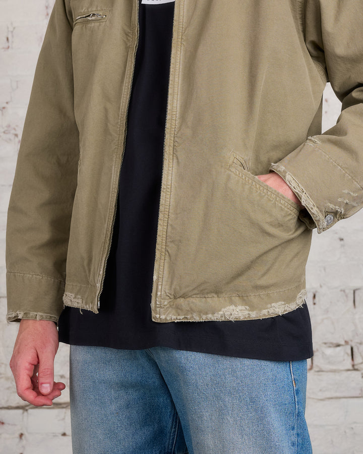 Maison Margiela MM6 Canvas Zip Pocket Jacket Green