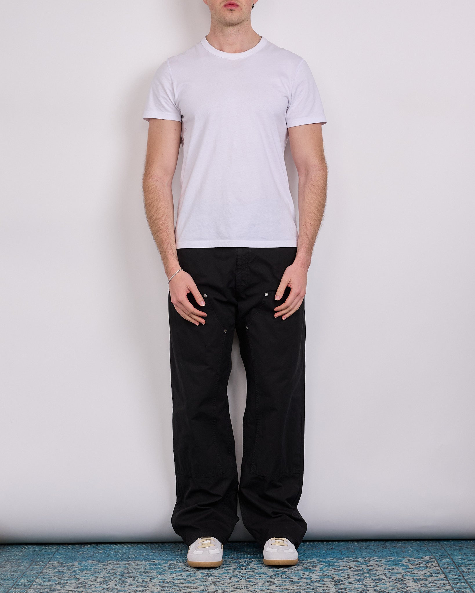 Maison Margiela MM6 Cotton Canvas Carpenter Pant Black – LESS 17
