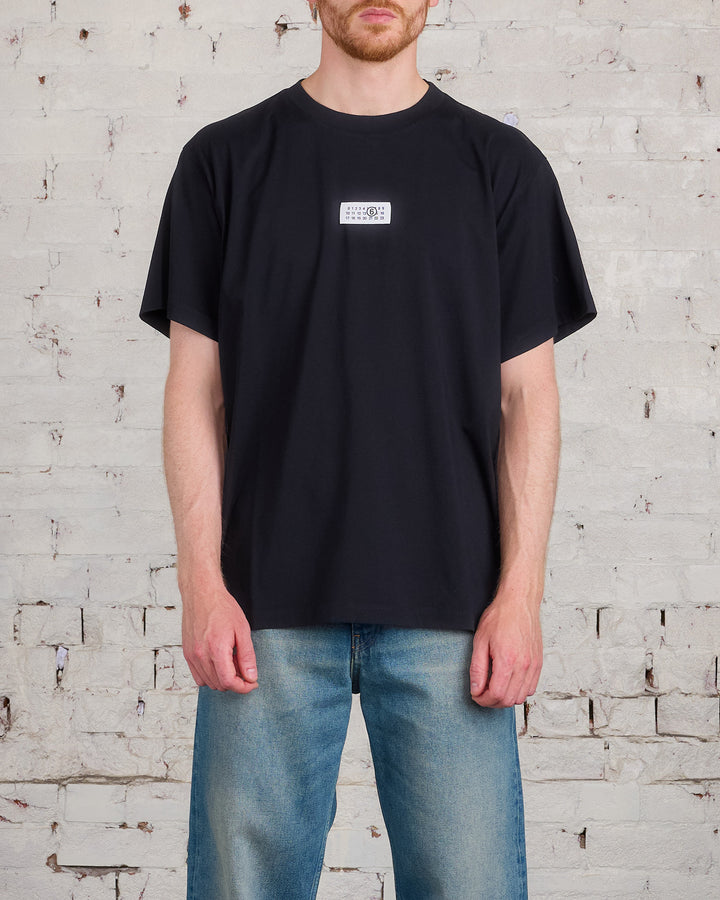 Maison Margiela MM6 Label Logo T-Shirt Black