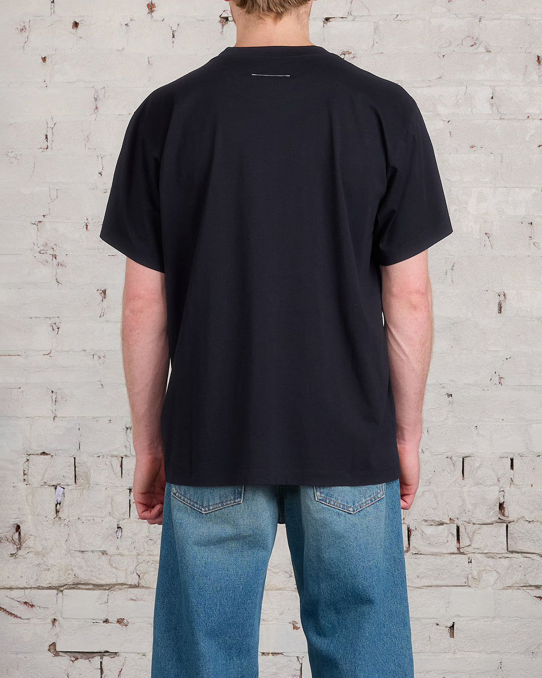 Maison Margiela MM6 Label Logo T-Shirt Black