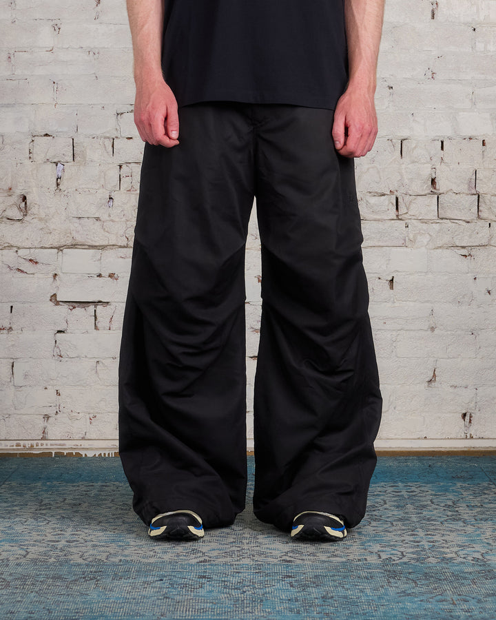 Maison Margiela MM6 Relaxed Varsity Nylon Pant Black