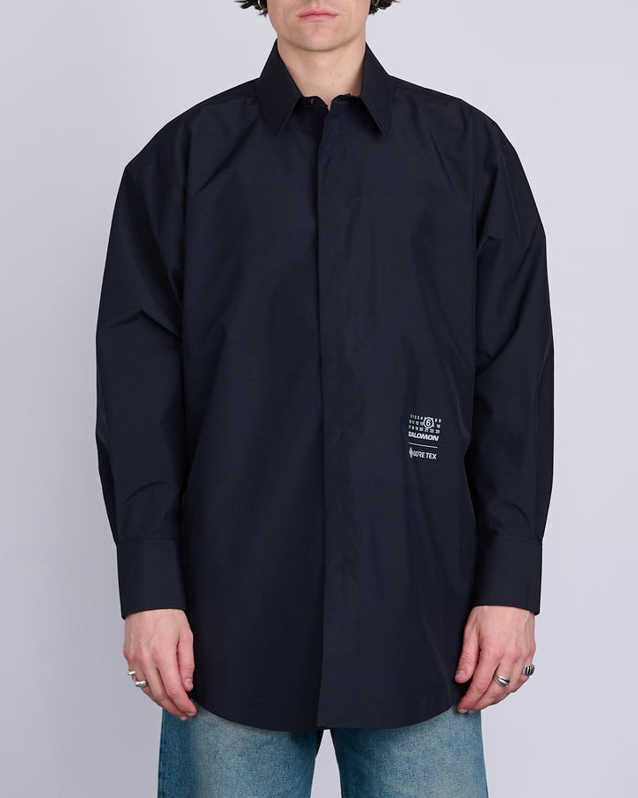 Maison Margiela MM6 Salomon Gore-Tex Shirt Deep Black