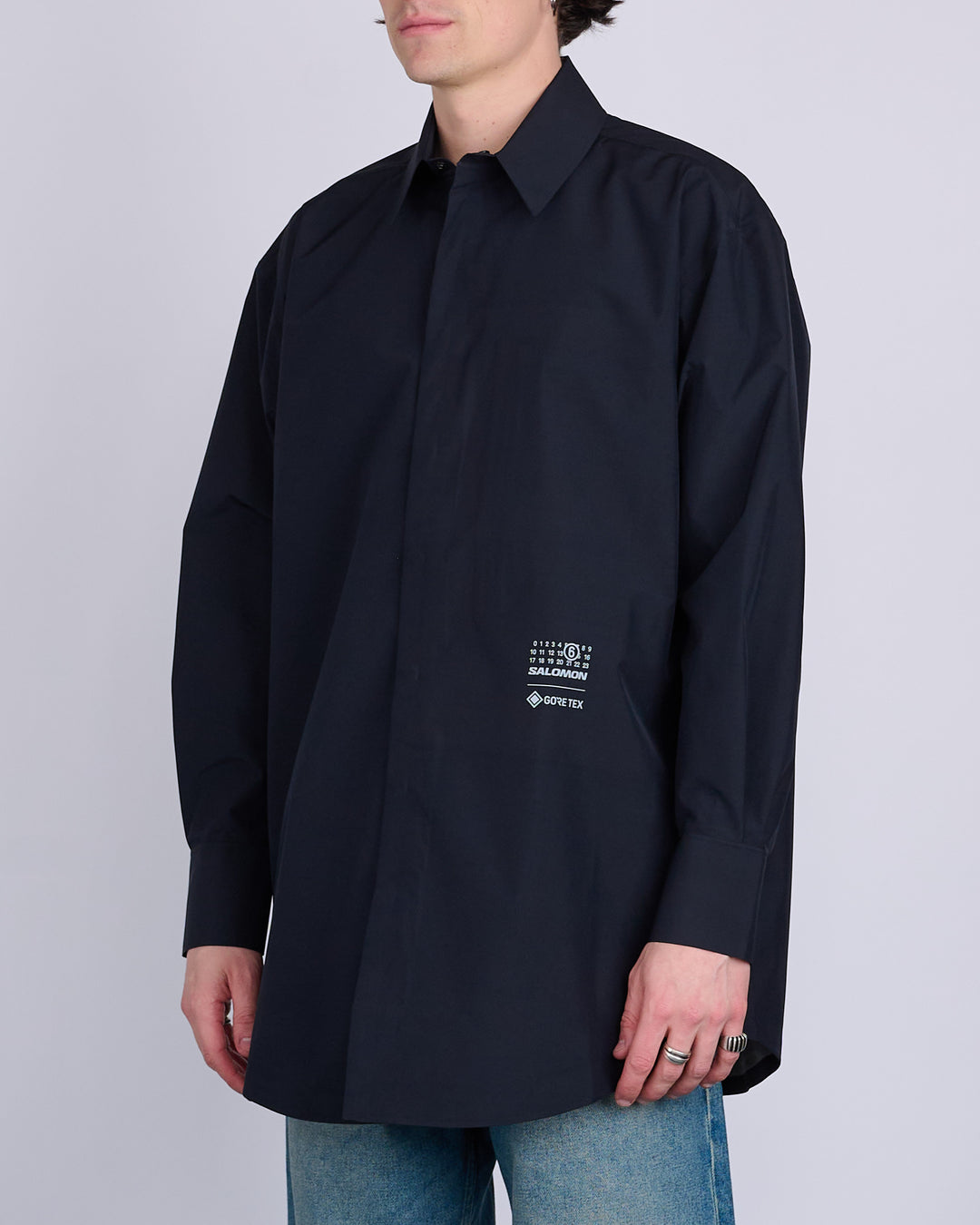 Maison Margiela MM6 Salomon Gore-Tex Shirt Deep Black