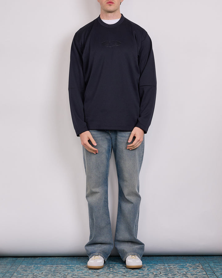 Maison Margiela MM6 x Salomon Mesh Crewneck Black
