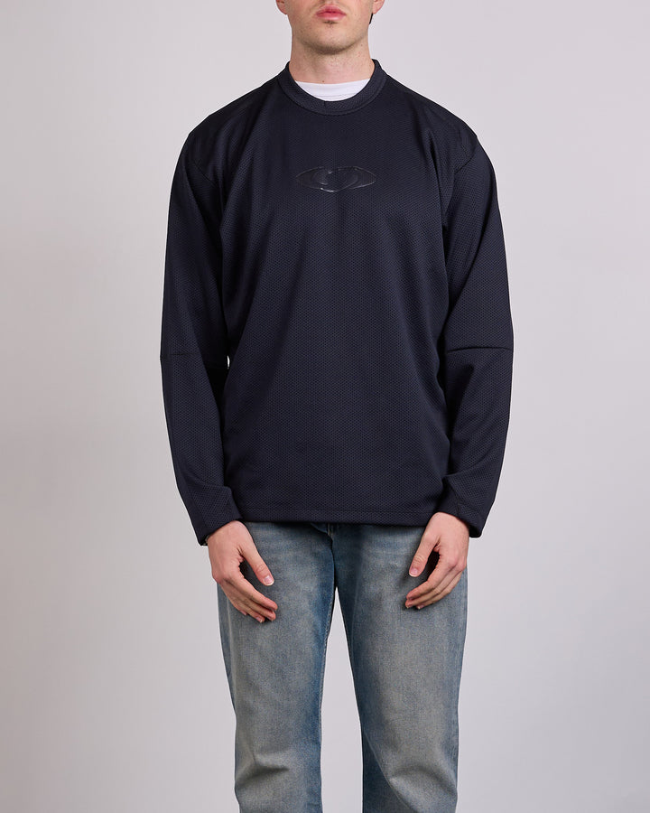 Maison Margiela MM6 x Salomon Mesh Crewneck Black