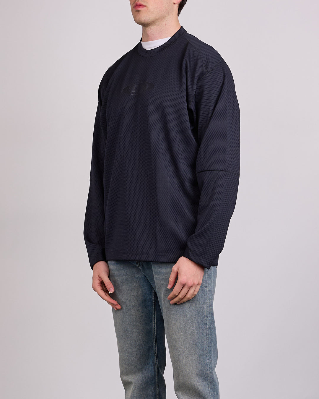 Maison Margiela MM6 x Salomon Mesh Crewneck Black
