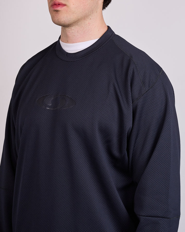 Maison Margiela MM6 x Salomon Mesh Crewneck Black