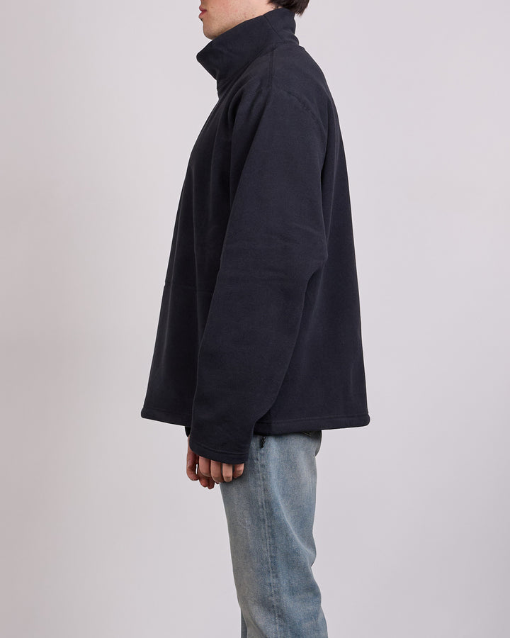 Maison Margiela MM6 Salomon Turtleneck Fleece Top Black