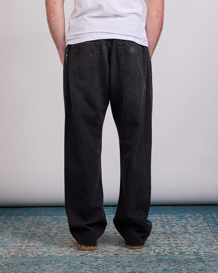 Maison Margiela MM6 Straight Fit Jean Black Paint