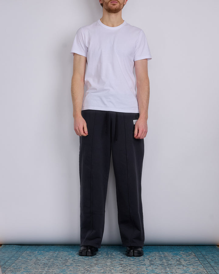 Maison Margiela MM6 Tape Logo Relaxed Sweatpant Black