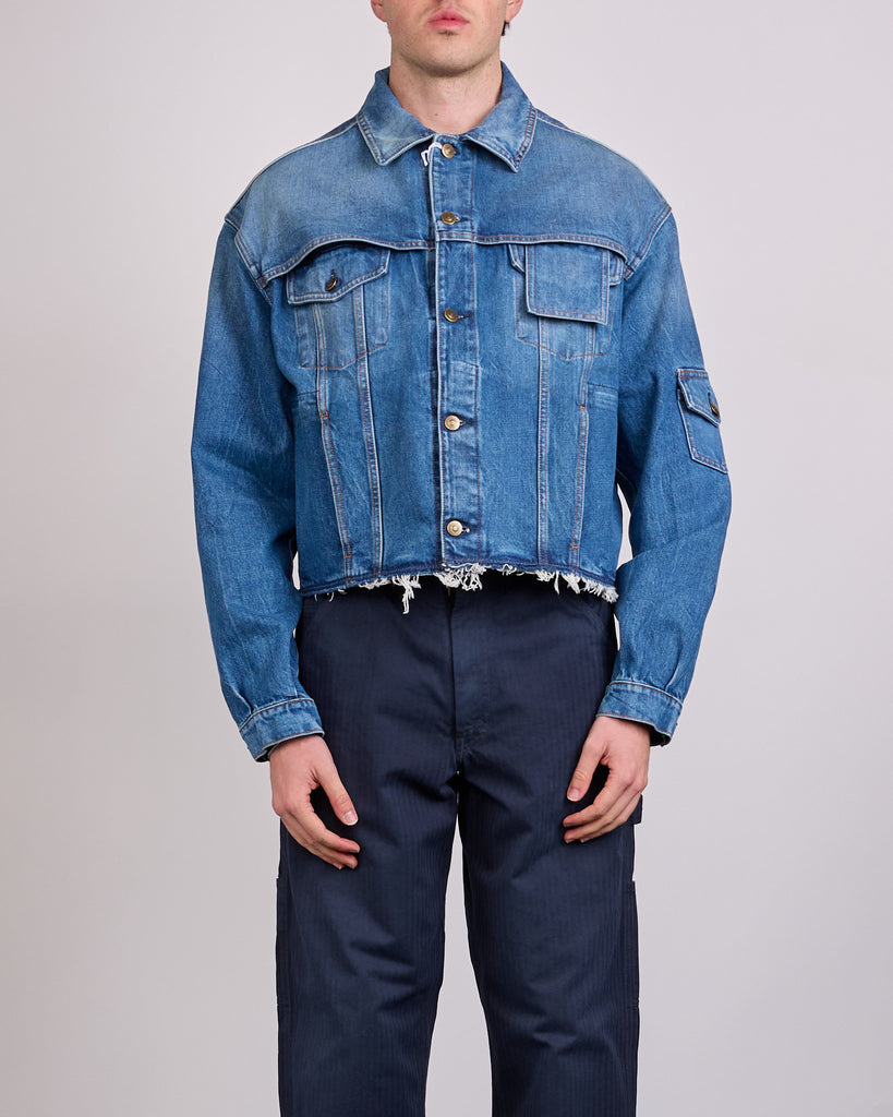 MaisonMargielaRawCut14ozDenimJ